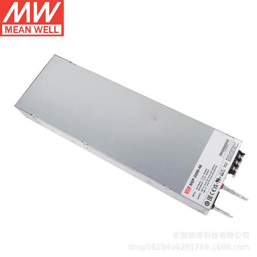 现货明纬电源NSP-3200-24/48稳压直流大功率超薄电源驱动