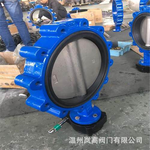 蝶阀 LTD371X-16Q 凸耳式蝶阀 球墨铸铁材质 对夹连接 DN1200