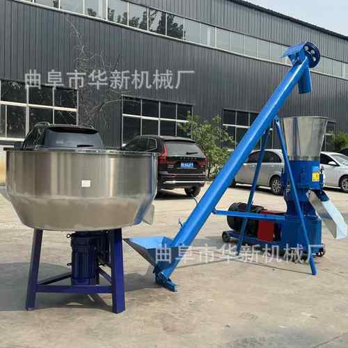 热卖饲料颗粒机小型多功能鸡鸭饲料机高锰钢磨具颗粒饲料机设备