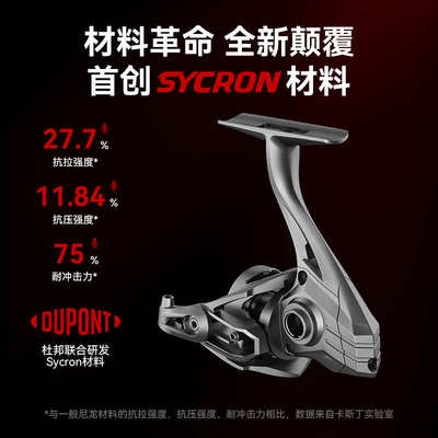 卡斯丁24款鸿隼pro路亚ul微物纺车轮1000斜口浅线杯鱼线轮轻量化