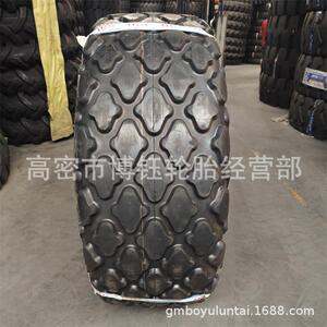 供应奥莱斯23.1-26 E-7菠萝花纹 压路机轮胎 16层级工程机械轮胎