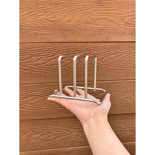 304不锈钢粘板储物架厨房切菜板储物架家用切菜板锅盖切菜板 Bold