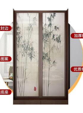 新款入新中式屏风QWL客厅户古风离卧室可移动简分约用办公茶家室