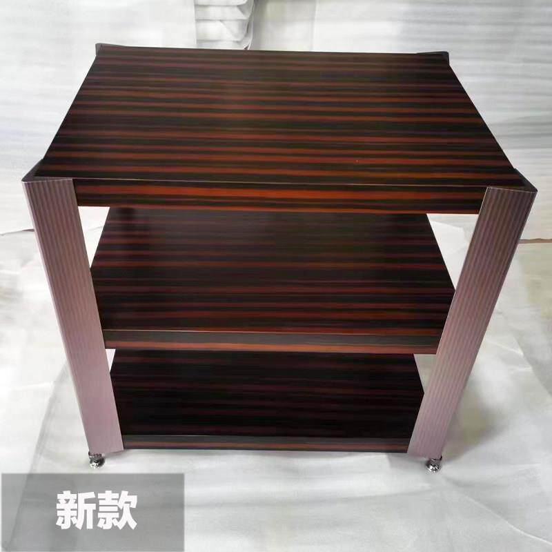 艺特630ABC单三层音响机柜可调节层板器材胡桃樱桃枫木功放架包邮