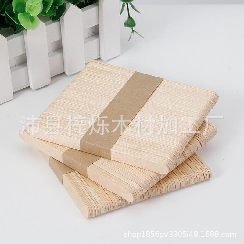 梓烁原木色140*10*2雪糕棒 儿童手工材料各种规格一次性雪糕棒