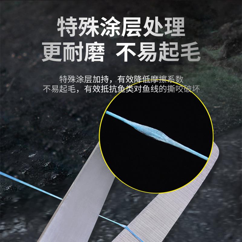 新款直销PE线8编路亚主线原丝编织翘嘴鲈鱼鳜鱼顺滑鱼线高端渔线