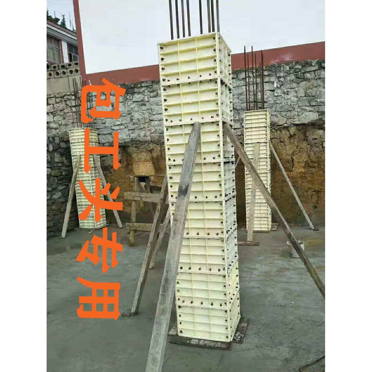 光面方柱罗马柱模具水泥四方形柱子模型欧式装饰光面模版大门柱子