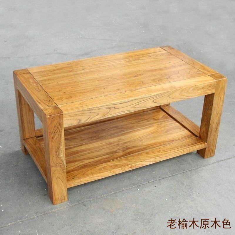 高档包邮彷茶古榻榻米茶几约实木矮桌老榆木炕阳台桌桌矮桌简小桌