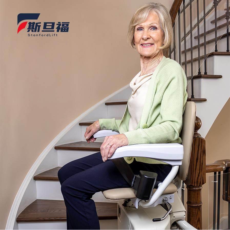 别墅楼道家用爬楼代步器自动升降椅座椅电梯电动升降机老人专用
