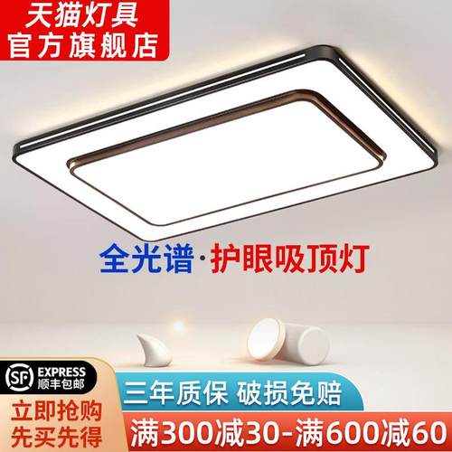 客厅灯2024新款大气主灯现代简约大厅led吸顶灯具套餐组合卧室灯