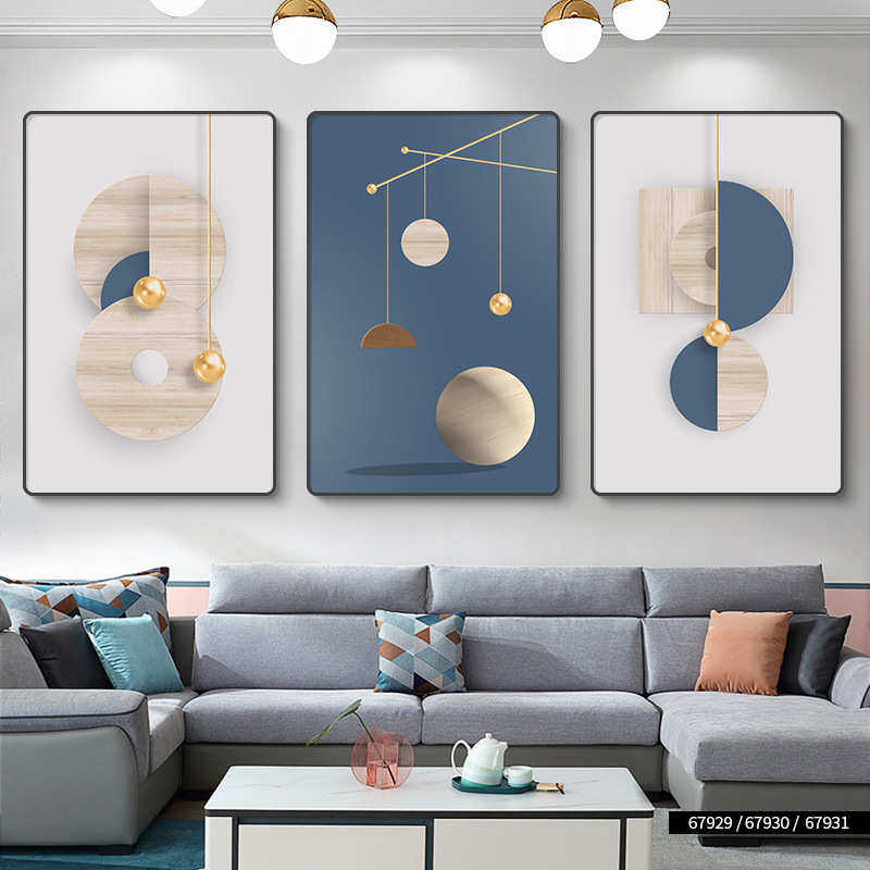 北欧风客厅装饰画小清新人物三联画沙发背景墙挂画pvc边框晶瓷画,家居饰品,现代装饰画,淘宝优惠券,粉丝福利购,淘宝优惠卷