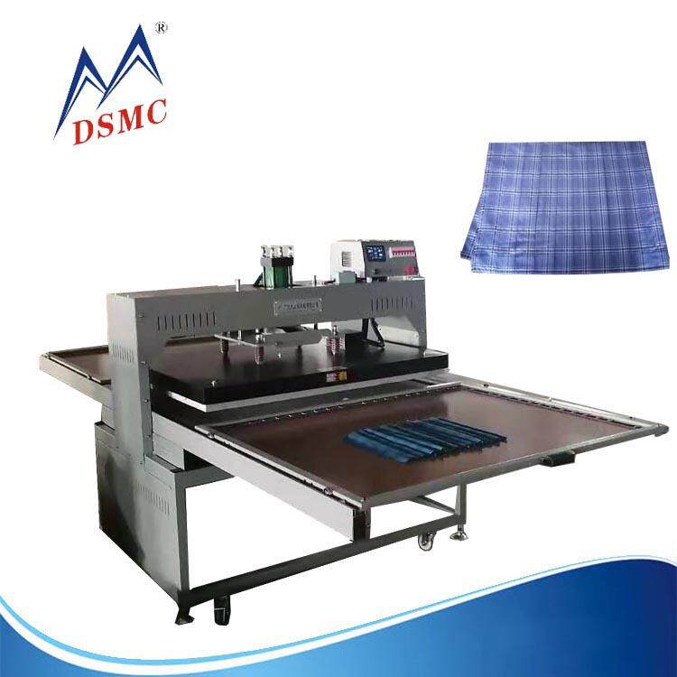 DSMC液压双工位压褶机汉服马雕刻机