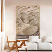 大气挂画立体感壁画玄关装 饰画欧风油画走廊质感北手绘画落地肌理