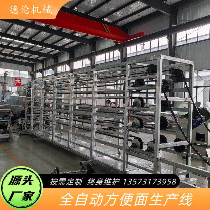 PLC控制方便面生产线一模块化方便面生产线