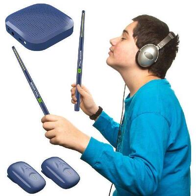 Air Drum with Drumsticks Portable Electronic Virtual Air