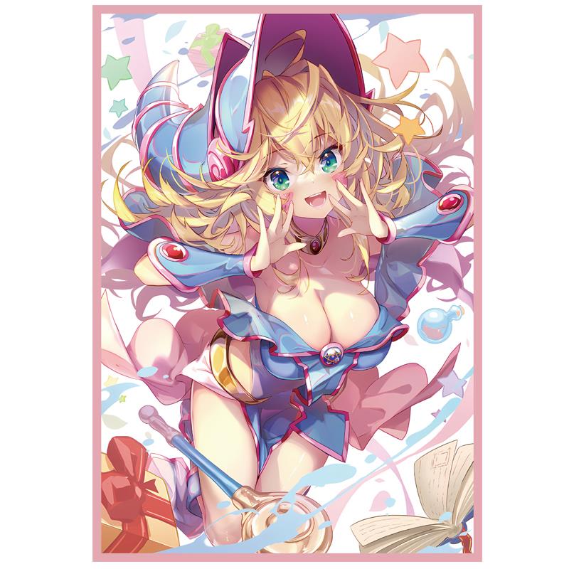 游戏王卡牌保护套 黑魔导女孩 黑魔术少女卡套官套尺寸 63*90mm