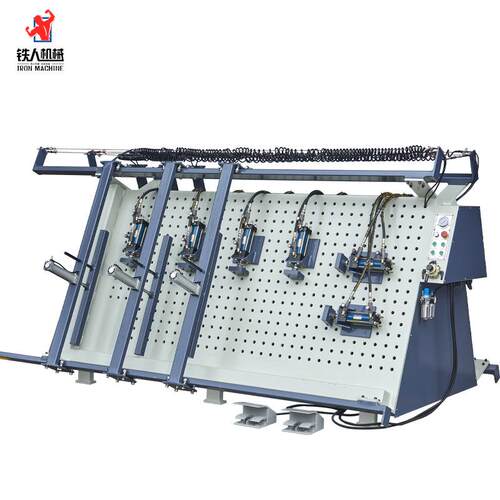 铁人机械 双面钻孔组合机MH2210C 木工家具木工框架组装机门框