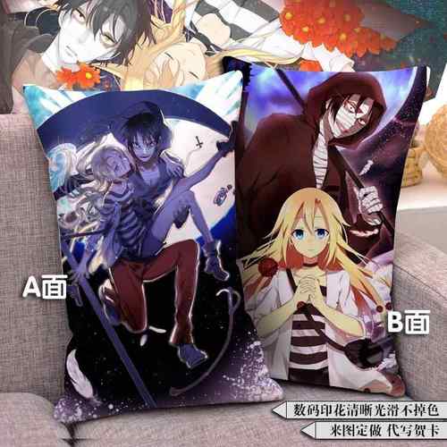 新款杀戮漫天使抱枕枕定制艾扎靠克瑞生吉儿动卡通二次元周边日礼