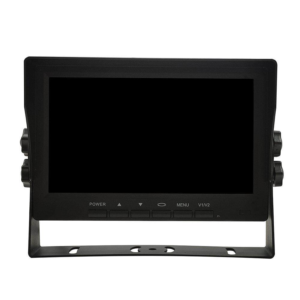 7寸全屏触控显示器AHD高清显示RS232VGA双接口台式车载倒车显示器