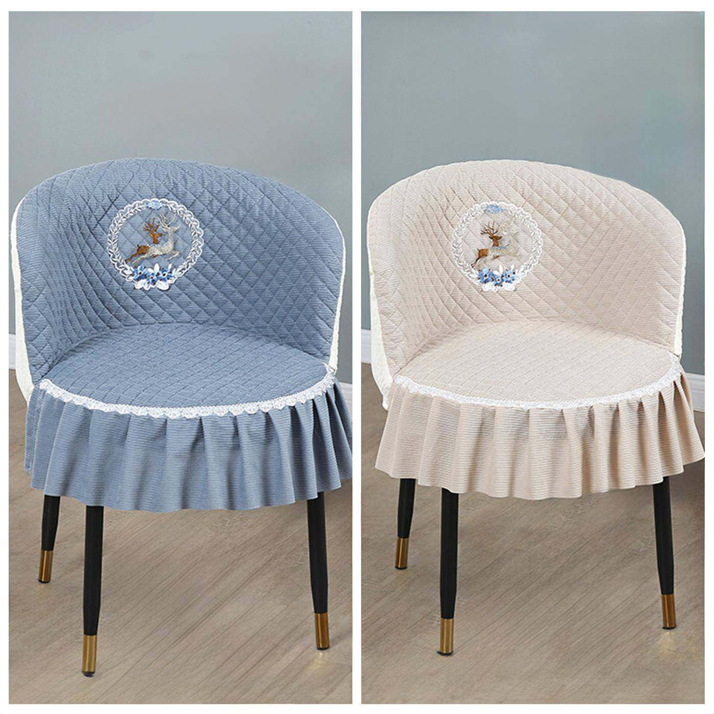 防滑底加厚半圆形椅子套罩保护2026弧形u型圈坐垫北欧餐桌皮凳座,居家布艺,椅套/椅垫,淘宝优惠券,粉丝福利购,淘宝优惠卷