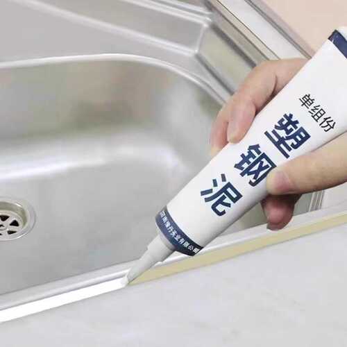ll塑钢泥防水胶补漏裂缝渗水堵漏王防水防霉厨卫窗台密封胶填缝胶
