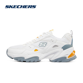 Skechers斯凯奇男鞋秋冬季款二代机甲鞋白芒之心跑步鞋运动老爹鞋