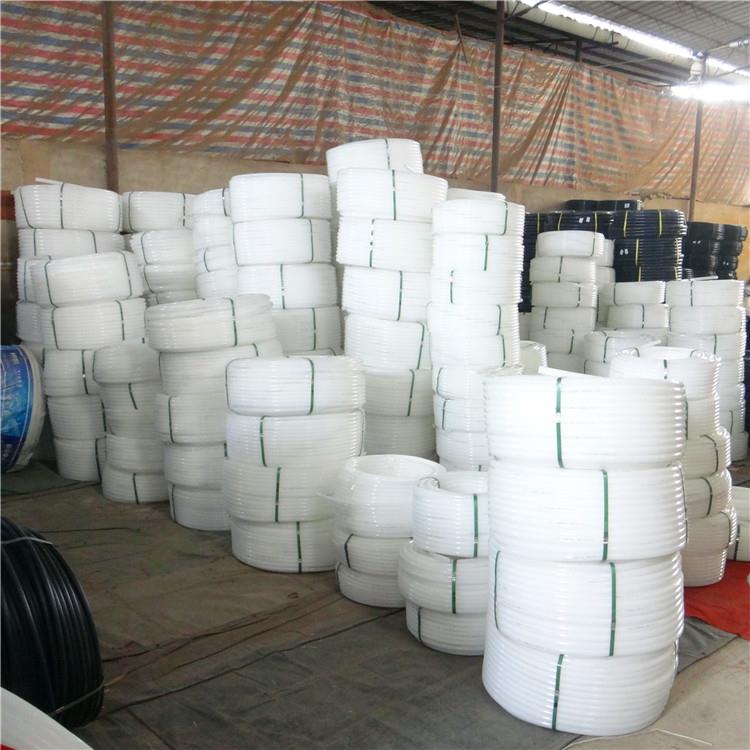 PE硬管50给水白塑料25六分穿线管4分热熔管1寸 3分16山泉自来水管
