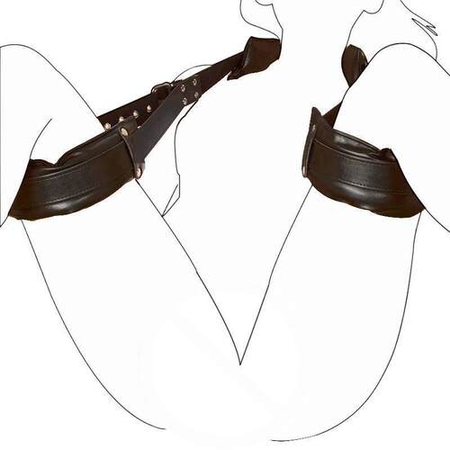 Adult Handcuffs&Ankle Cuffs BDSM Bondage Set Restraint O