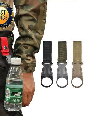 Webbing Buckle Hook Water Bottle Holder Clip Outdoor Nylon E
