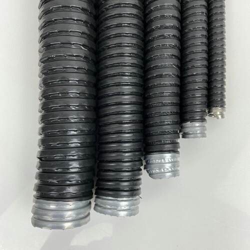 厂家金属包塑软管波纹管阻燃防水穿线管加厚型包塑软管