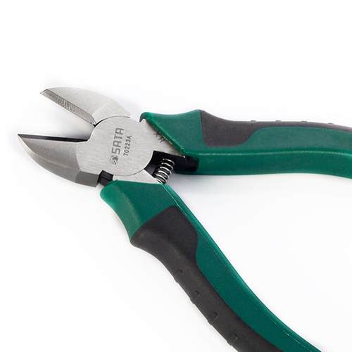 世0达73A斜嘴钳日式斜口176钳偏2口钳电工剥线2钳断线剪线钳子7英