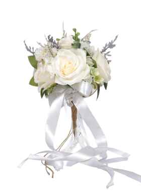 婚庆娘伴新娘手捧S009花高级感拍仿真花束外摄户道具装饰假花