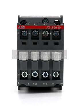 ABB原装AX0交流4接触器AX12-30-1101394750-80*220-230V5Hz/230-2