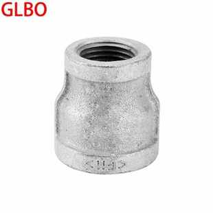 GLBO镀锌钢管玛钢直接镀锌管件大小头管箍直接变径直接丝扣螺纹DN