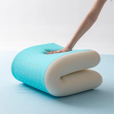 冰感胶记忆枕头枕芯释深-慢压回弹护颈枕凝面包枕含内枕套睡侧睡