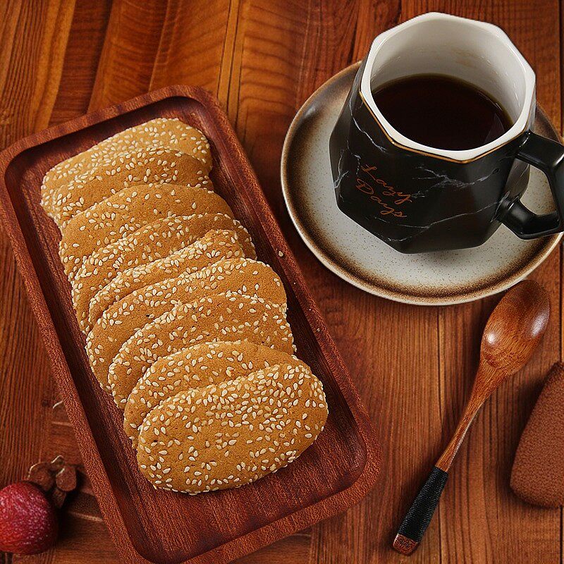 李大同麻巧糕点七巧节芝麻饼干酥脆特产温州巧食【易碎】