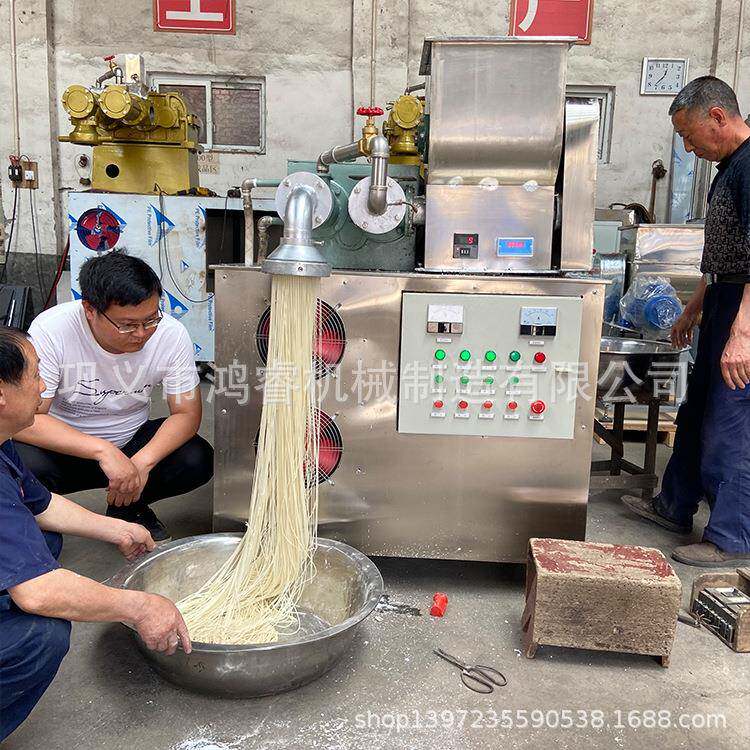 新品推荐商用米线供应商杂粮果蔬方便面条设备鸿睿厂家制造