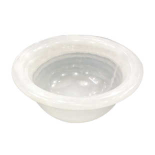 天然玉石冰玉玉碗寓意丰衣足食摆件公司开业装饰展会创意礼品批发