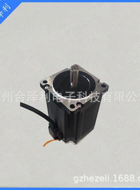 广州合泽利86系列步进电机8.5Nm/机身118mm断电刹车抱闸自锁器