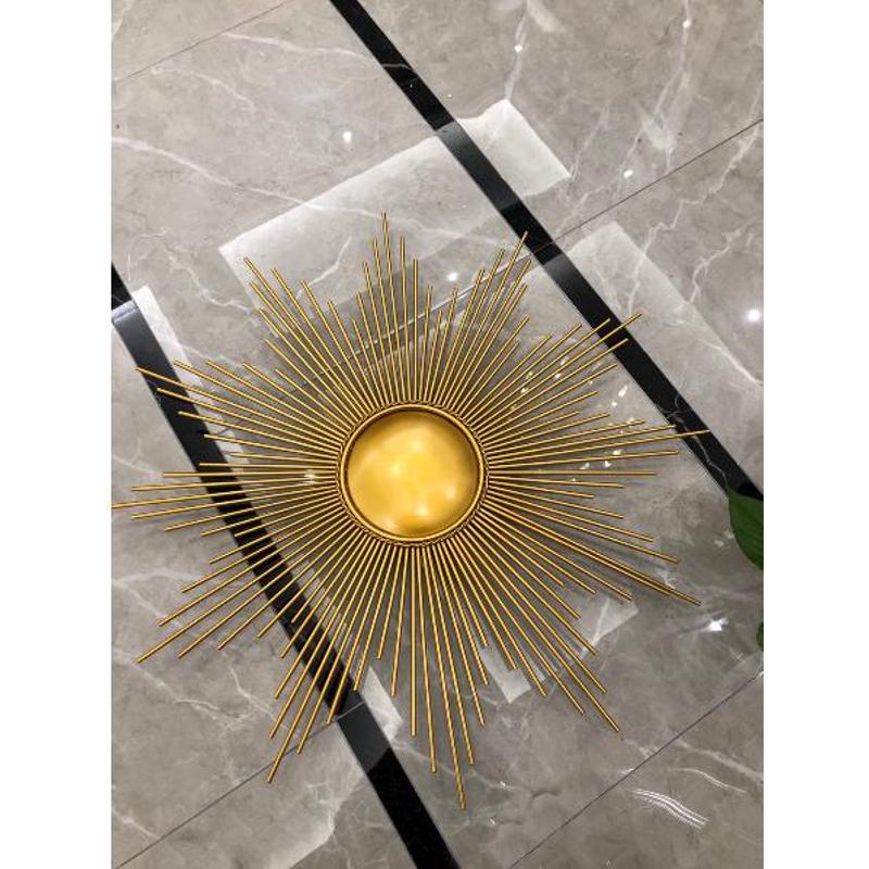 墙背景挂饰太阳美式客厅过道床头沙发挂件玄关装饰品电视酒店卧室