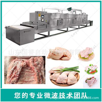 牛羊肉快速解冻设备工业微波冻肉解冻设备 海鲜低温化冻设备