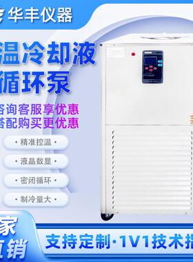 低温冷却液循环泵实验室数显恒温槽内外循环制冷机反应浴低温泵