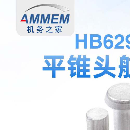 HB6298/GB868 平锥头铆钉飞机航空LY10铝合金铆接实心50个/包