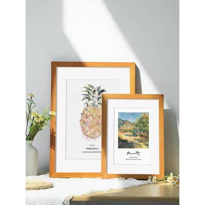 poster , photo , wooden art picture frame, square相框/画框