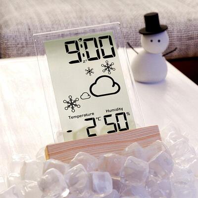 闹钟学生专用钟 钟起床多功能天气预报智能儿童男女孩新款静音电