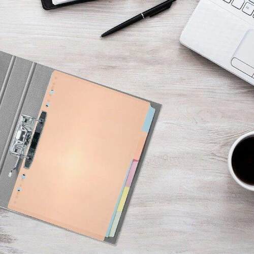 10 Pcs Divider Index Board The Note Colorful Tabs Blank