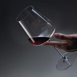 500ml红酒杯子一对家用高档白葡萄酒杯大肚勃艮第玻璃高脚杯套装
