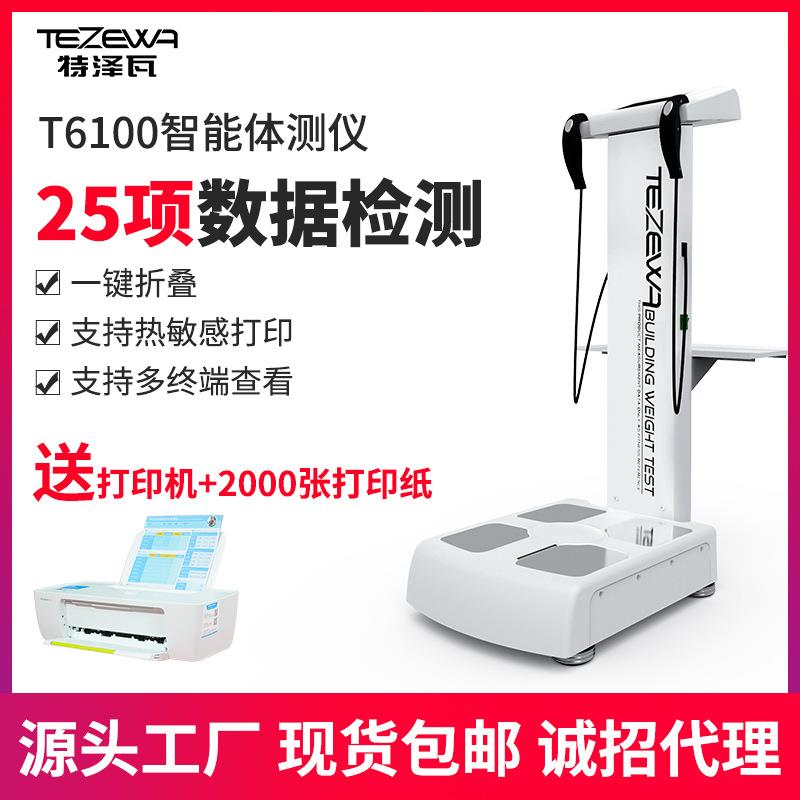 特泽瓦智能人体分析仪健身房健康体脂检测私教工作室用体测仪
