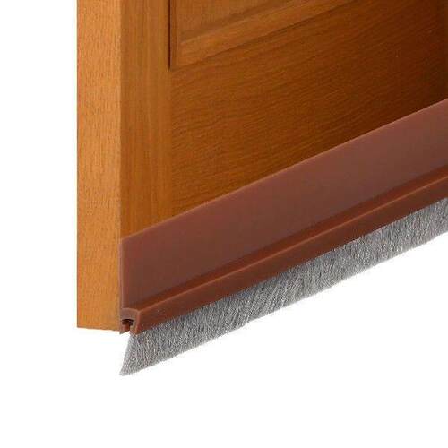 1pcs 1M Door Sweep Door Seal Draft Stopper with Brush Door
