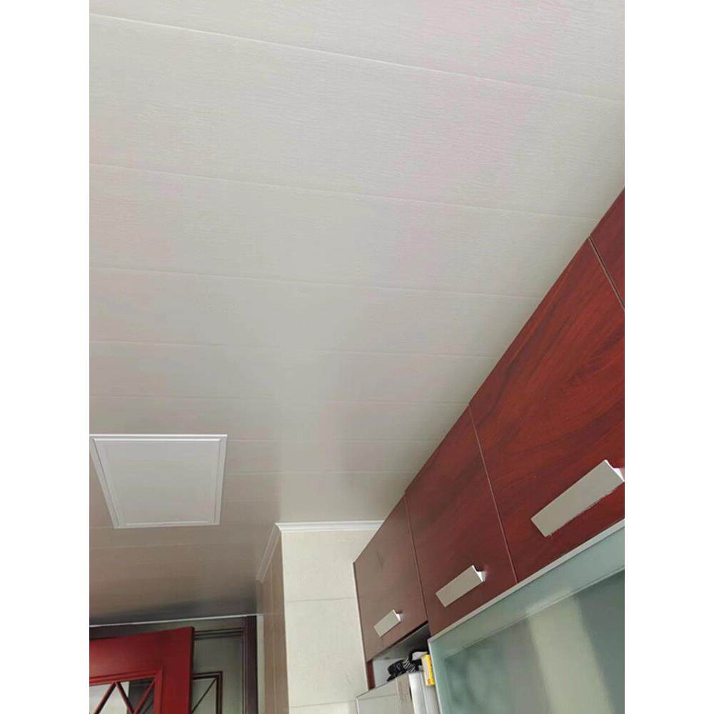 北京上门安装长条塑钢板吊顶材料集成铝扣板厨房卫生间阳台吊顶板